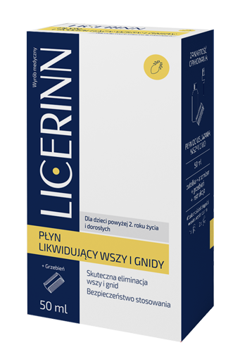 Licerinn Płyn likwidujący wszy i gnidy