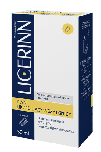 Licerinn Płyn likwidujący wszy i gnidy