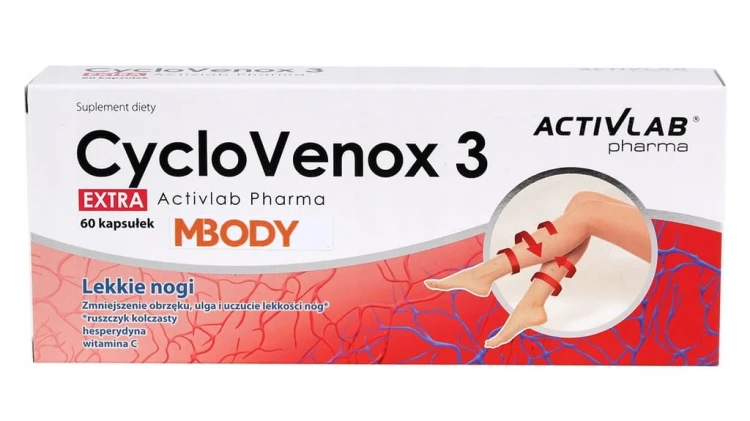 CycloVenox 3 Extra Zestaw 3 op. a 60 kaps.