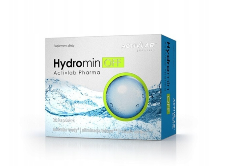 Hydromin Off x 30 kaps. obrzęki, oczyszczanie