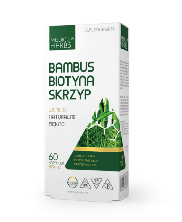 Bambus Biotyna Skrzyp MEDICA HERBS (60kaps.)
