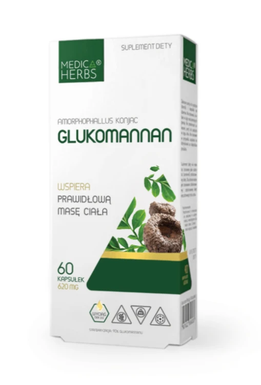Glukomannan MEDICA HERBS (60kaps.)