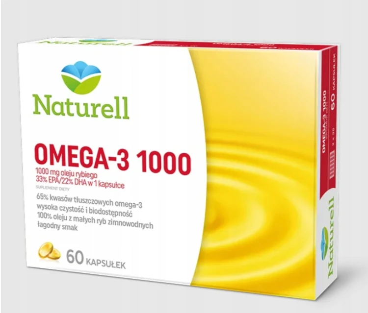 Naturell Omega-3 1000 mg (60 kap.)