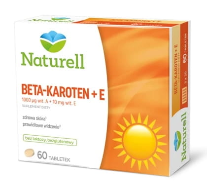 Naturell BETA-KAROTEN + E (60 tabl.)