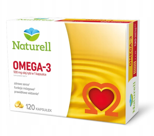 Naturell OMEGA-3 500mg (120 kaps.)