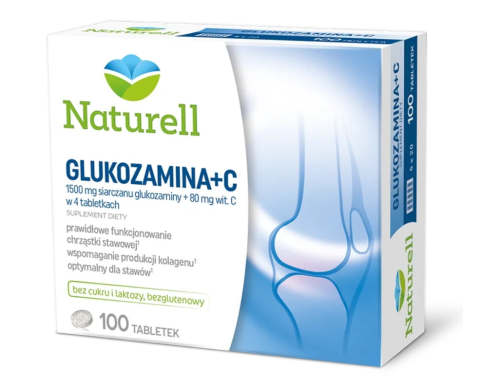 Naturell GLUKOZAMINA+C (100 tabl.)