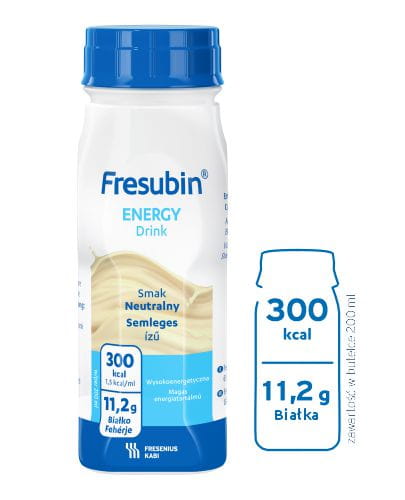 Fresubin Energy DRINK o smaku neutralnym (4 x 200 ml)