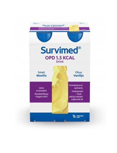 Survimed OPD 1.5KCAL Drink o sm waniliowym 4X200ml