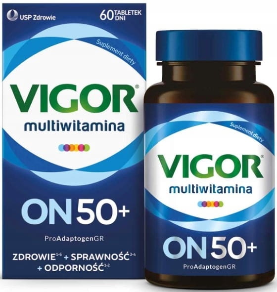 VIGOR Multiwitamina ON 50+ 60tabl.