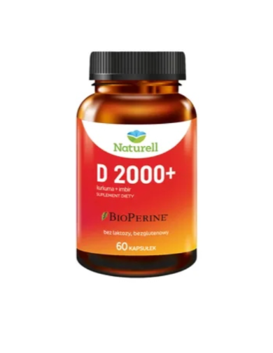 Naturell WITAMINA D 2000+ 60 kaps.