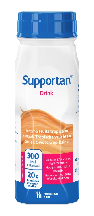 Supportan DRINK o smaku owoców tropikalnych 4 szt. x 200 ml