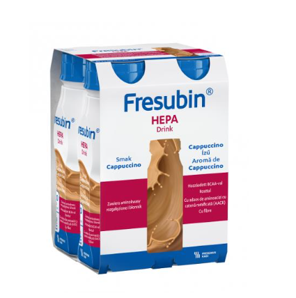 Fresubin Hepa DRINK o smaku cappuccino (4 szt. x 200 ml)