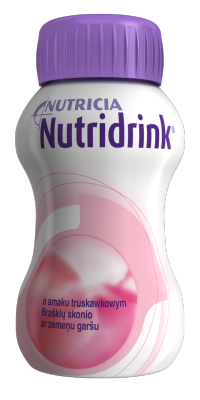 Nutridrink o smaku truskawkowym (4 szt. x 125 ml)