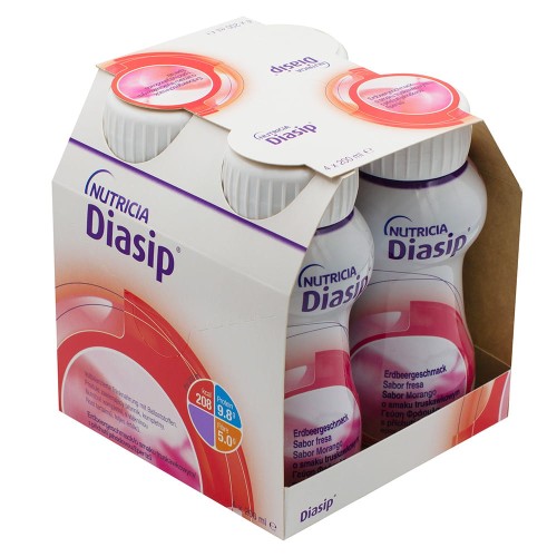 Diasip smak truskawkowy (4 szt. x 200 ml)