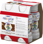 Resource JUNIOR czekolada 4x200ml