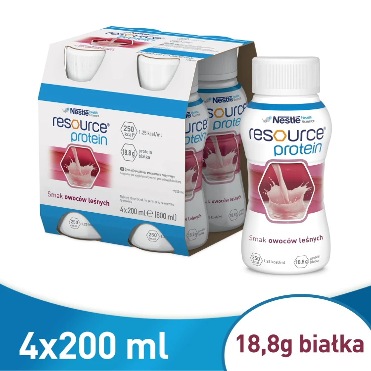 Resource PROTEIN owoce leśne 4x200ml