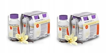 Nutricomp Drink Plus banan proteiny (4 szt. x 200 ml)