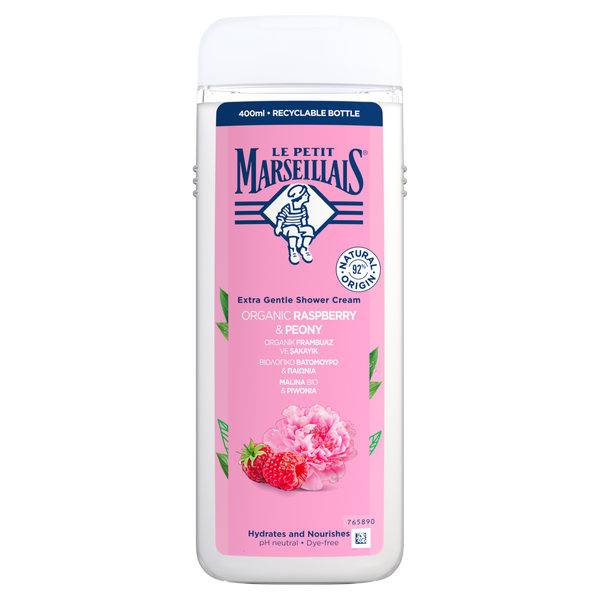 Le Petit Marseillais Malina i Piwonia Żel pod prysznic 400ml