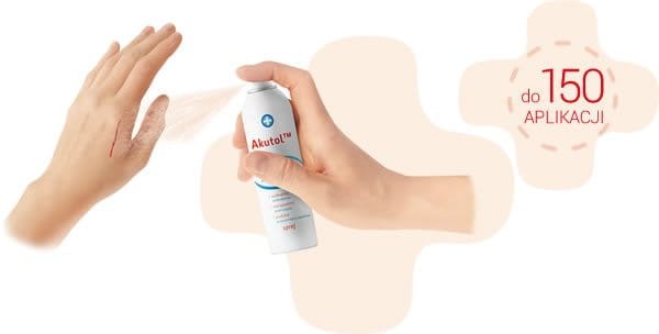 Akutol Spray elastyczny opatrunek w aerozolu (60 ml)