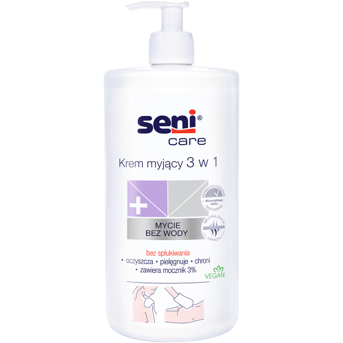 Seni Care krem myjący 3 w 1 (1000 ml)