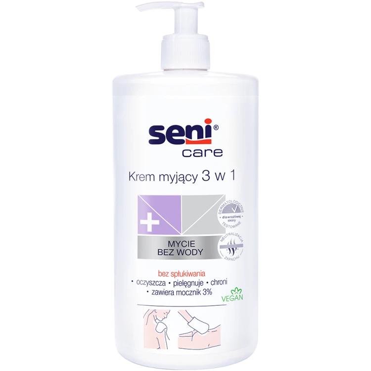 Seni Care krem myjący 3 w 1 (1000 ml)