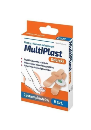 MultiPlast plastry na Odciski 6 szt.
