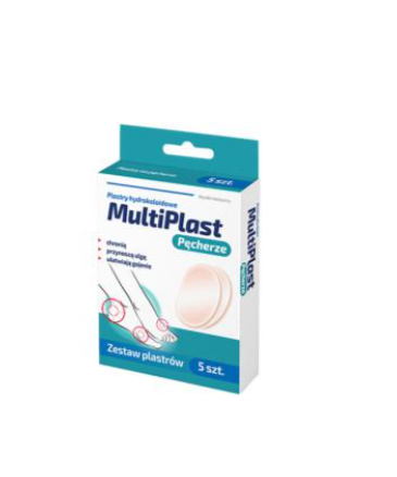 Plastry MultiPlast Pęcherze 5szt.