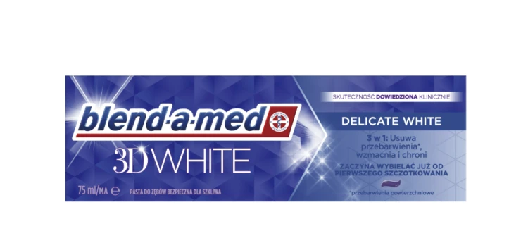 Blend-a-med 3D White Delicate White 75 ml
