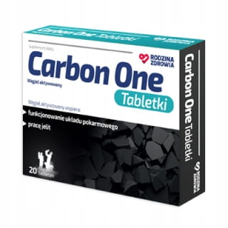 Carbon One Tabletki (20) Rodzina Zdrowia