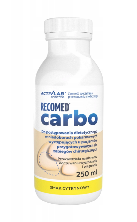 Recomed Carbo - cytryna butelka 250ml