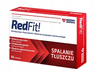REDFIT! odchudzanie spalanie Rodzina Zdrowia 60tab