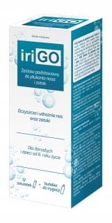 IRIGO zestaw podstawowy do płukania zatok 1szt