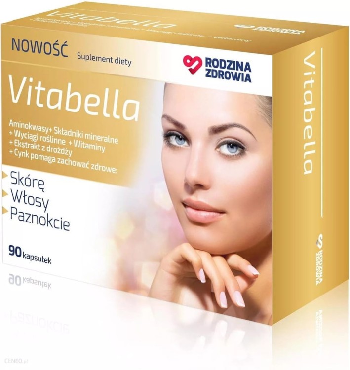 Vitabella x 90 kaps. skóra, włosy, paznokcie