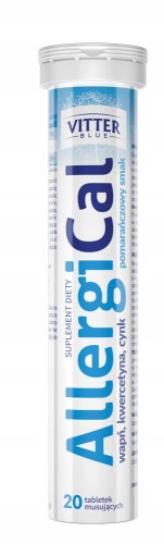 VITTER BLUE AllergiCal 20 tabl. mus.
