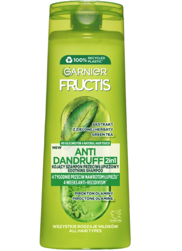 Garnier Fructis 2w1 szampon przeciwłupieżowy ANTI DANDRUFF 400 ml