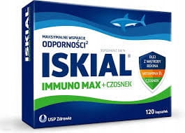 ISKIAL MAX + CZOSNEK 120 kaps.