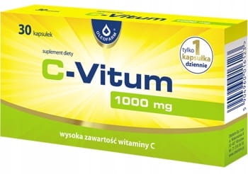 C-Vitum 30 kaps. Witamina C 1000mg