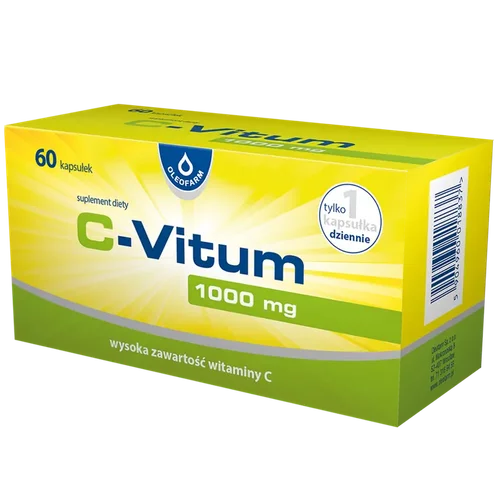 C-Vitum Witamina C 1000 mg (60 kapsułek)