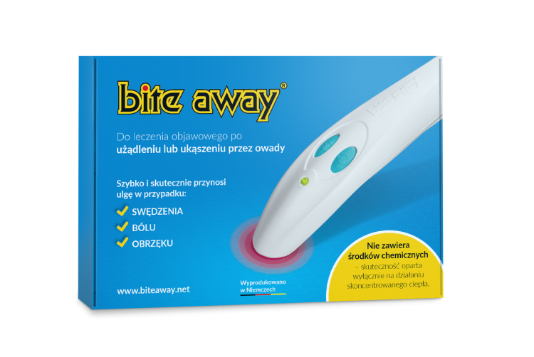 Bite away  urządzenie po ukąszeniach owadów