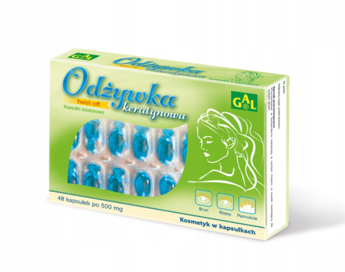 GAL Odżywka keratynowa 48 kaps.