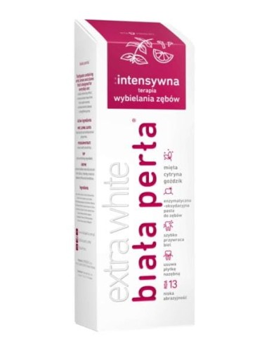 BIAŁA PERŁA PLUS INTENSYWNA TERAPIA Pasta 75ml