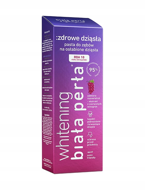 BIAŁA PERŁA PASTA DO ZĘBÓW ZDROWE DZIĄSŁA 75ML