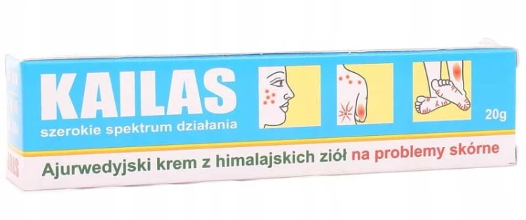 KAILAS Ajurwedyjski krem na problemy skórne 20g