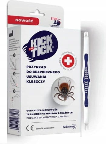 KICK the TICK Przyrząd do bezp. usuwania kleszczy!