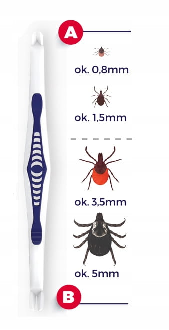 KICK the TICK Przyrząd do bezp. usuwania kleszczy!