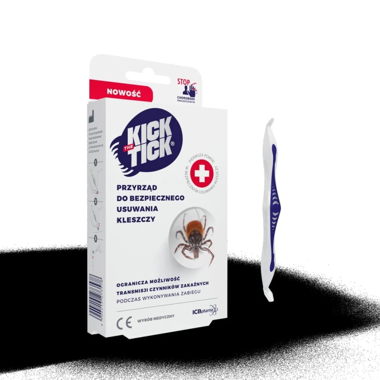 KICK the TICK Przyrząd do bezp. usuwania kleszczy!