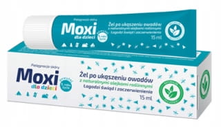 MOXI Żel po ukąszeniu owadów dla dzieci, 15ml