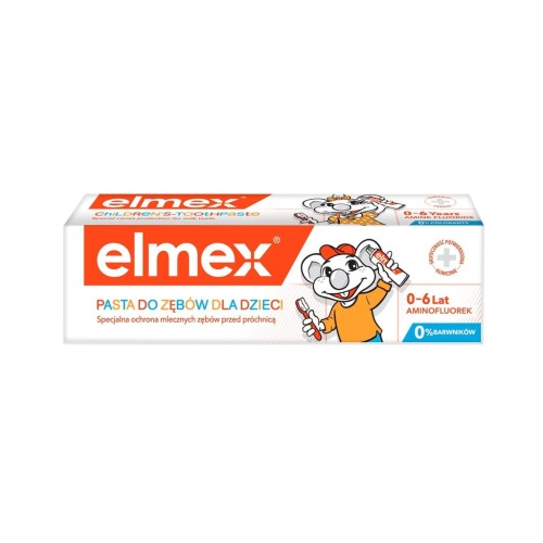 Elmex pasta do zębów dla dzieci 0-6 lat (50ml x 2opak.)