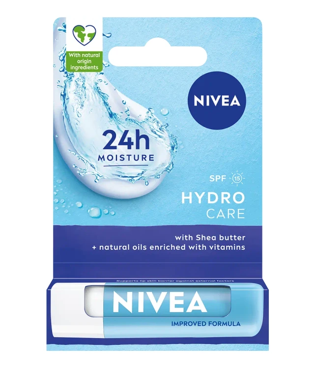 Nivea Pielęgnująca pomadka do ust Hydro Care