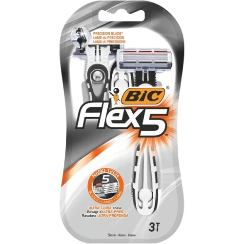 BIC FLEX5 maszynka do golenia 3 szt